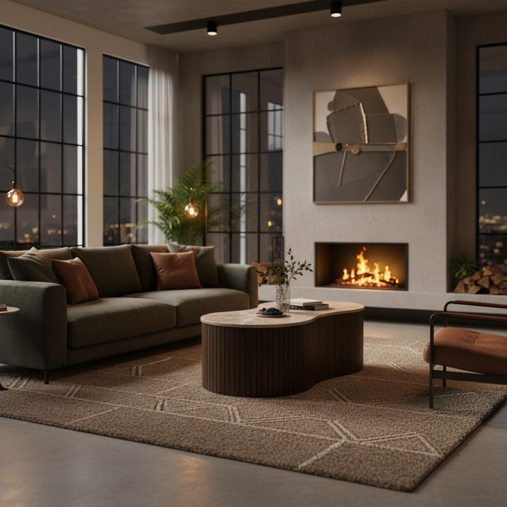 Salontafel Nomi | 70 cm | Organische Salontafel