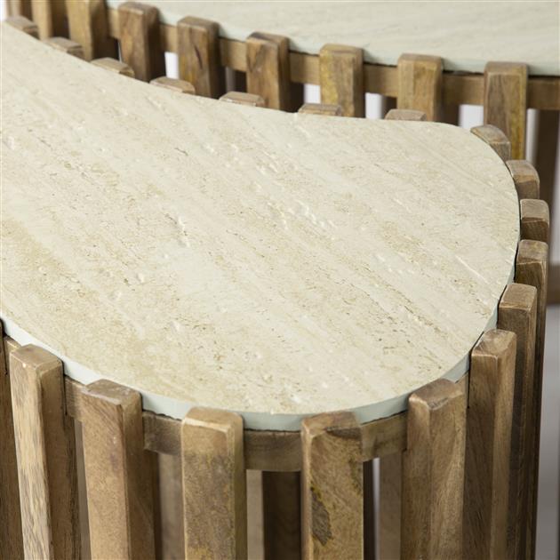 Salontafel set van 3 Nuovo | Organische Salontafel