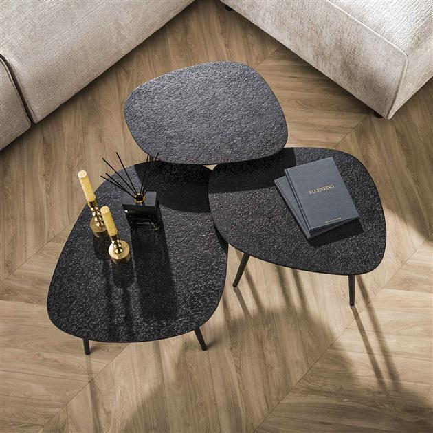 Salontafel set van 3 Remy Organisch | Organische salontafels