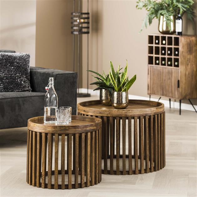 Salontafelset Rond Mod Ø65/Ø50