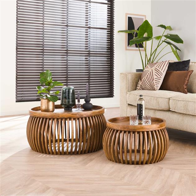 Salontafelset Rond Mod