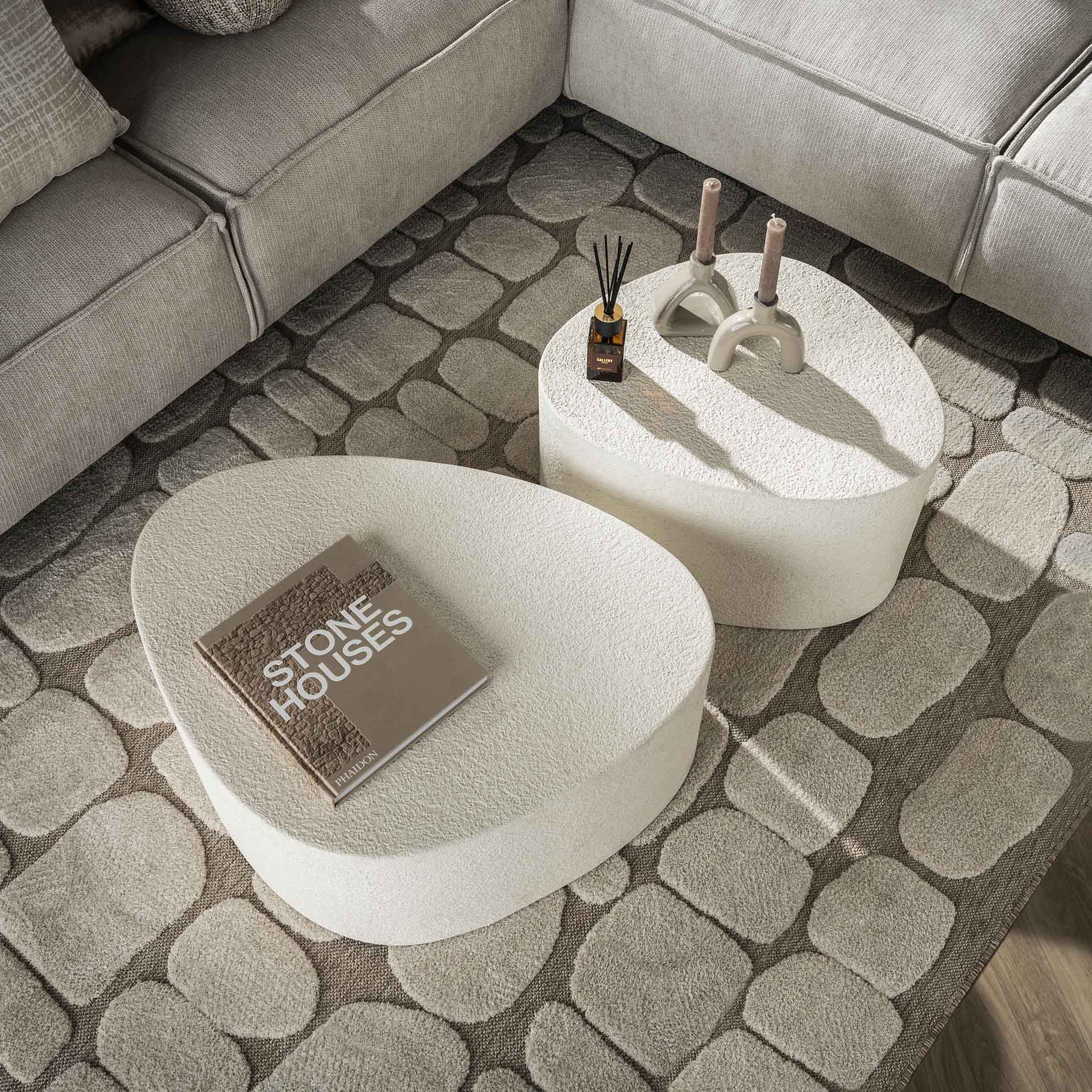 Salontafelset Stone Organic Stone | Organische salontafel