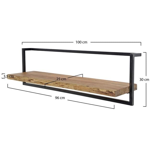 Wandplank Eddie 100 cm