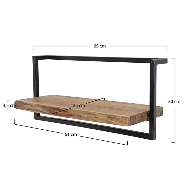 Wandplank Eddie 65 cm