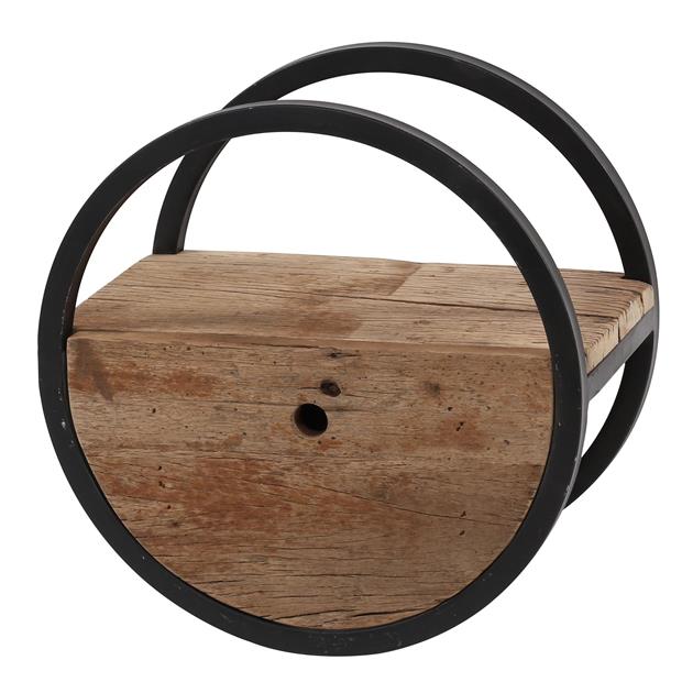 Wandplank Rond met 1 lade Ø40 cm
