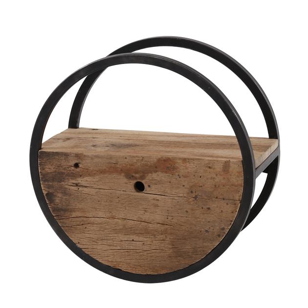 Wandplank Rond met 1 lade Ø50 cm