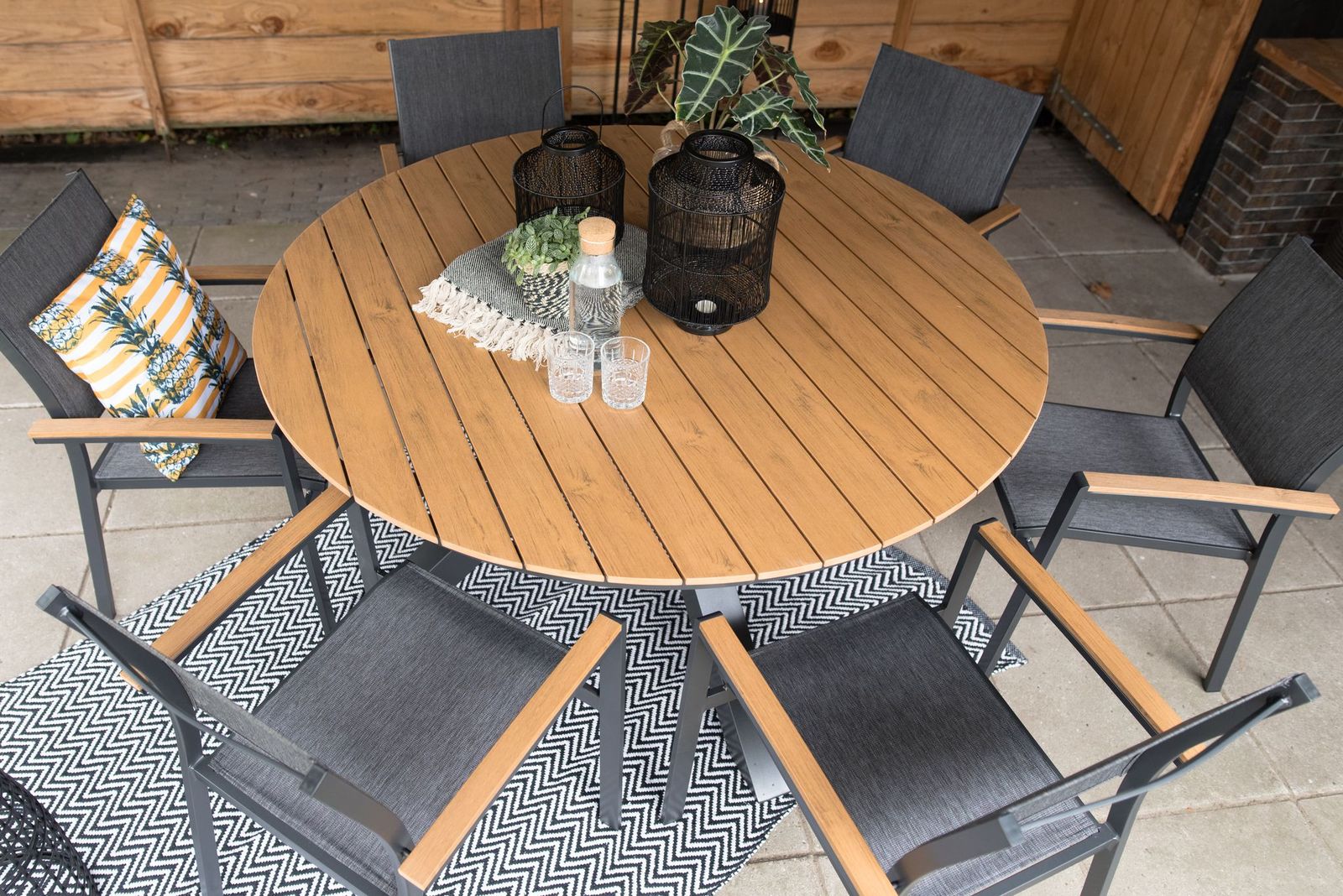 Ronde Tuintafel Alex ø150cm