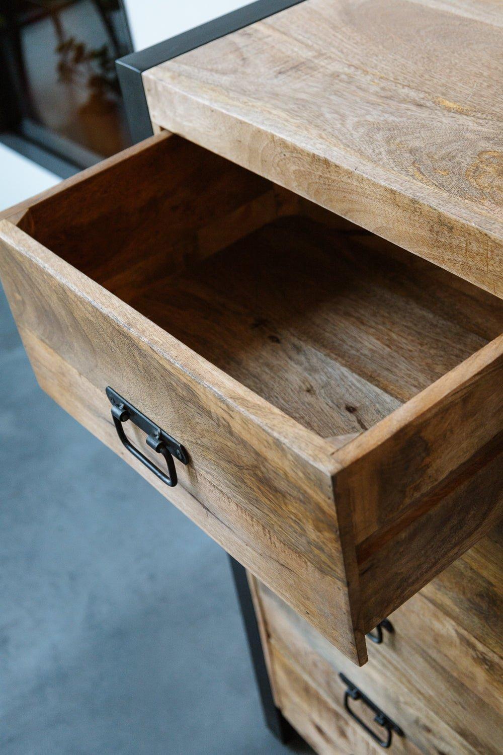 Ladekast Britt - Industrieelinhuis.nl