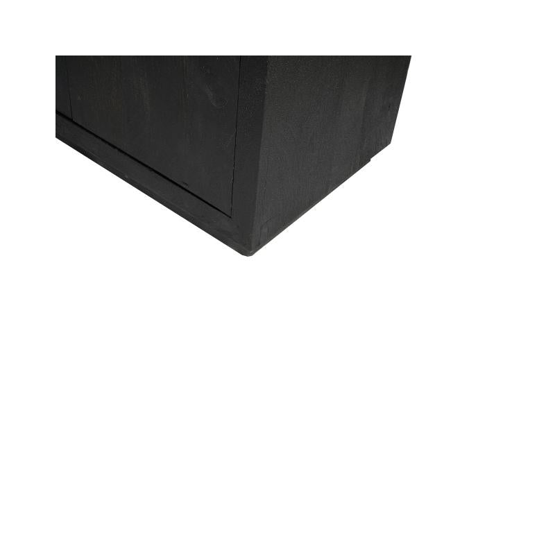 Vakkenkast Eclipse Black | 90 cm - Industrieelinhuis.nl