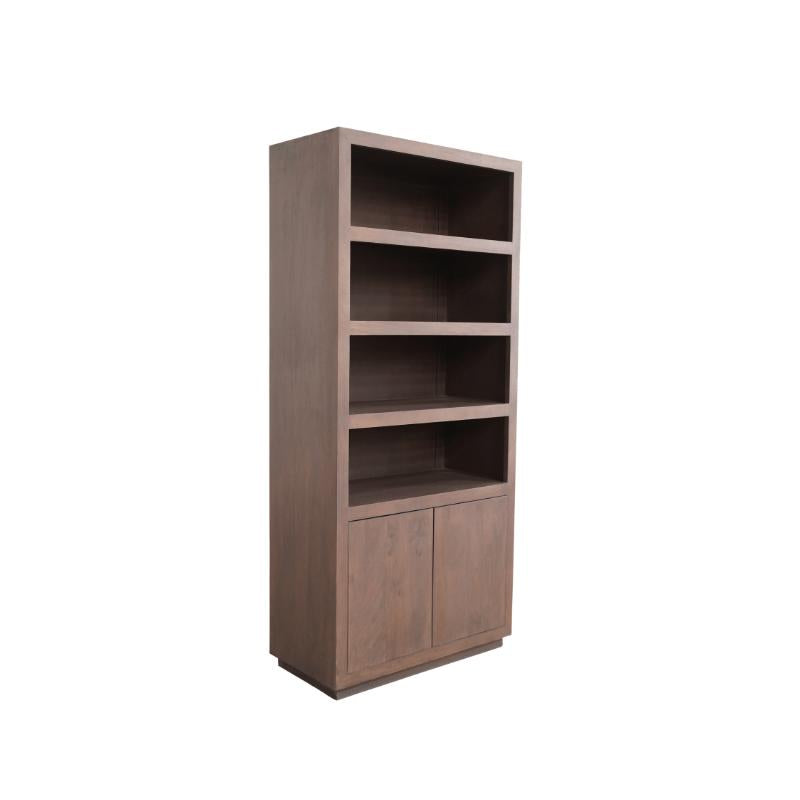 Boekenkast Eclipse Walnut | 90 cm - Industrieelinhuis.nl