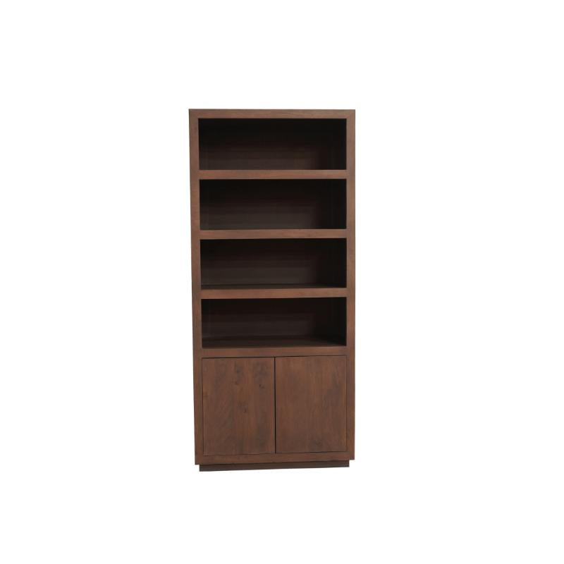 Boekenkast Eclipse Walnut | 90 cm - Industrieelinhuis.nl