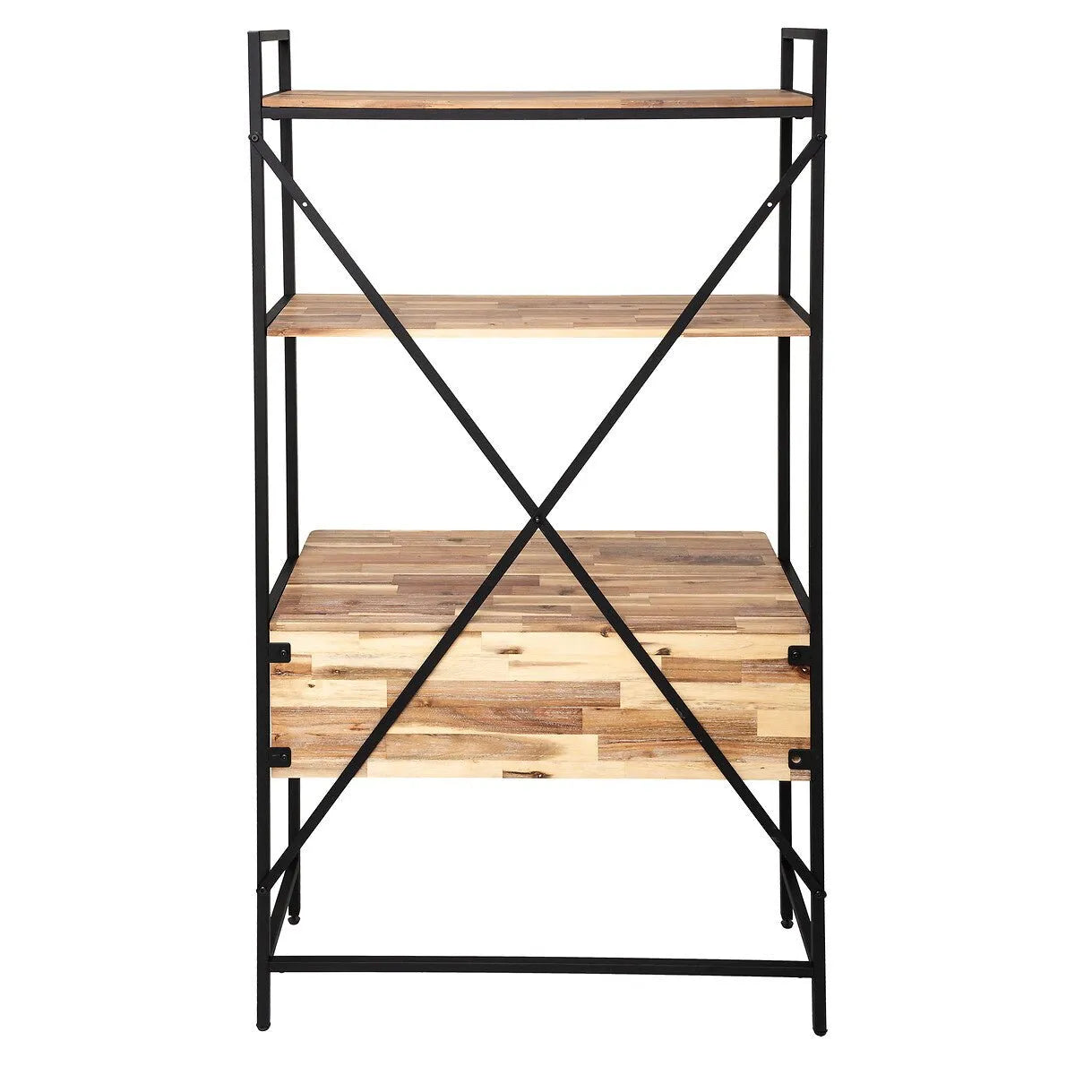 Plank Bureau "Enna" - Stijlvol en Functioneel - Industrieelinhuis.nl