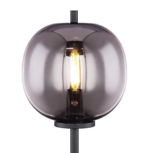 Tafellamp / Staande lamp - Industrieel Design | Smoke Glas | 45cm - Industrieelinhuis.nl