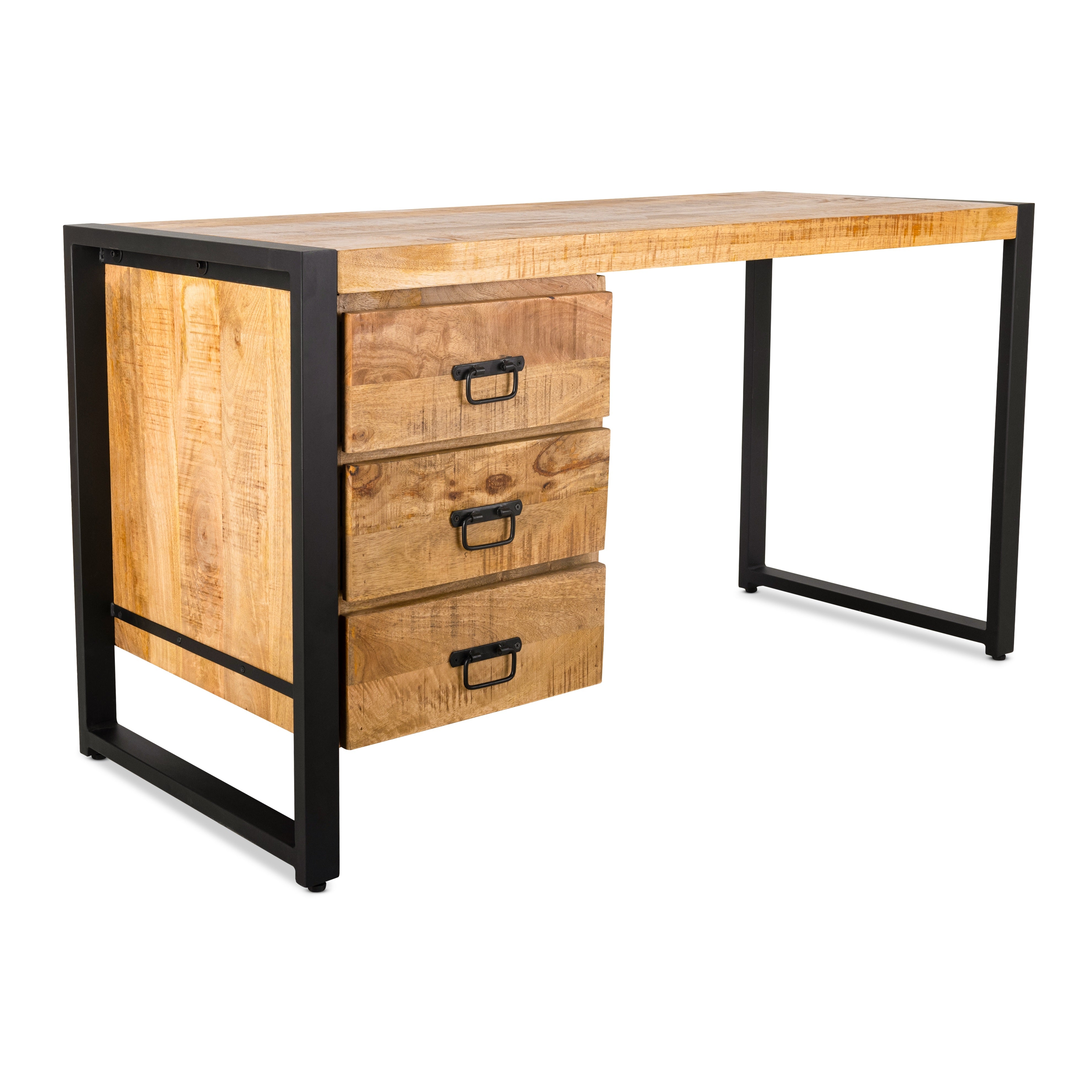 Britt Bureau met Lade Mangohout en Staal