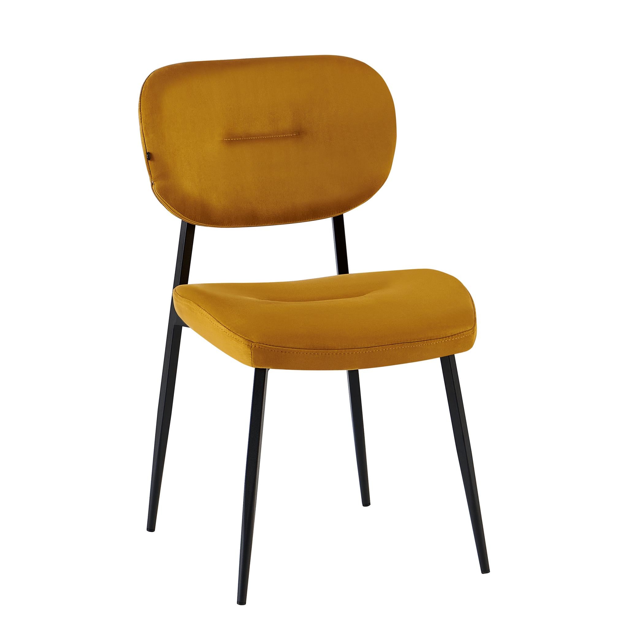 Eetkamerstoel Jonathan Cognac - Industrieelinhuis.nl