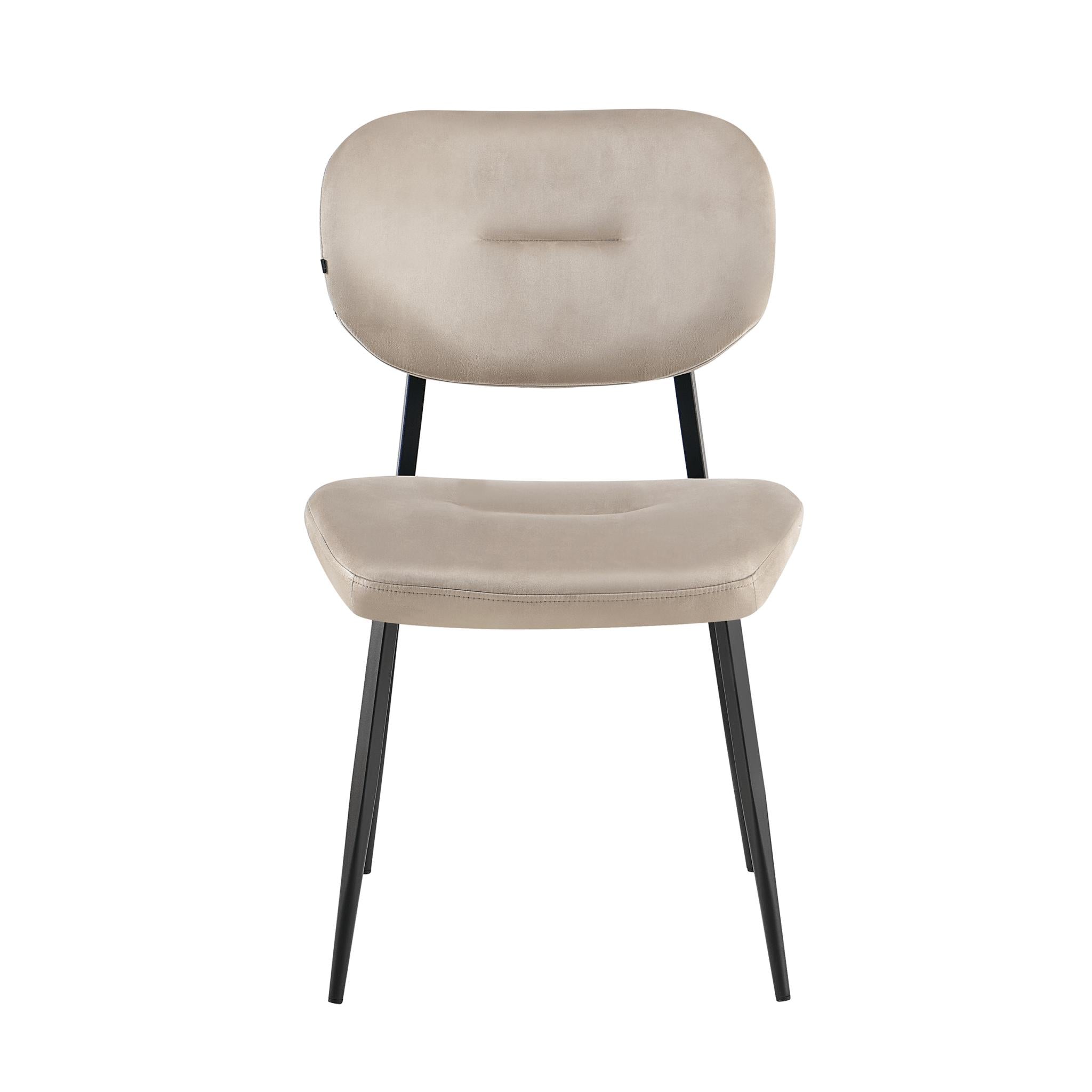 Eetkamerstoel Jonathan Taupe - Industrieelinhuis.nl