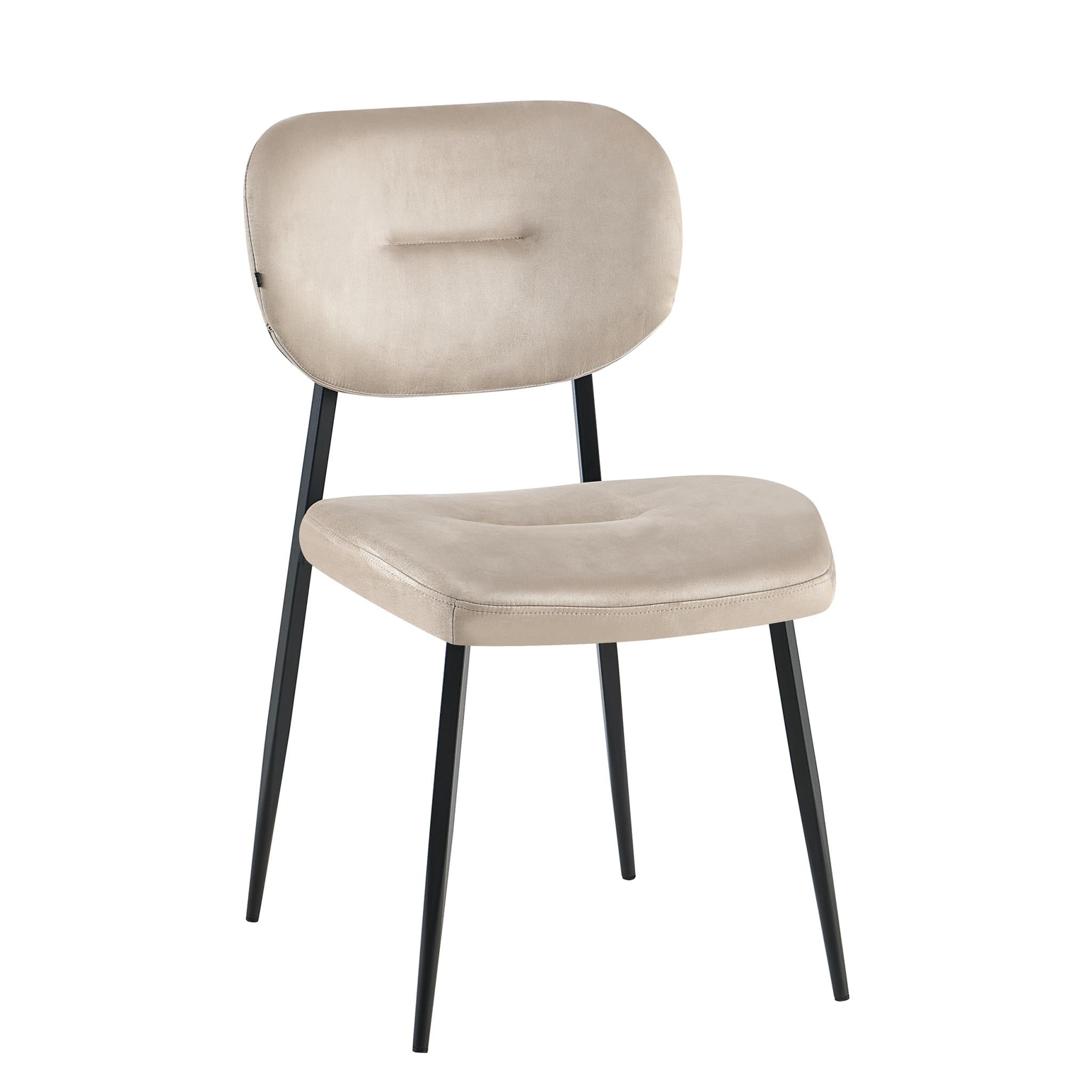 Eetkamerstoel Jonathan Taupe - Industrieelinhuis.nl