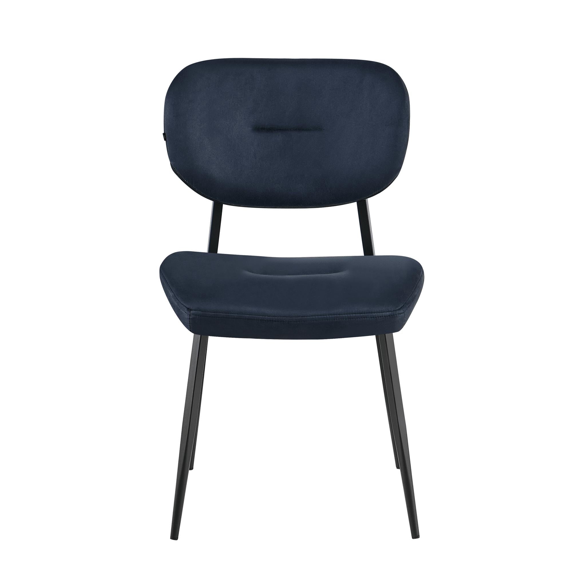 Eetkamerstoel Jonathan Noir - Industrieelinhuis.nl