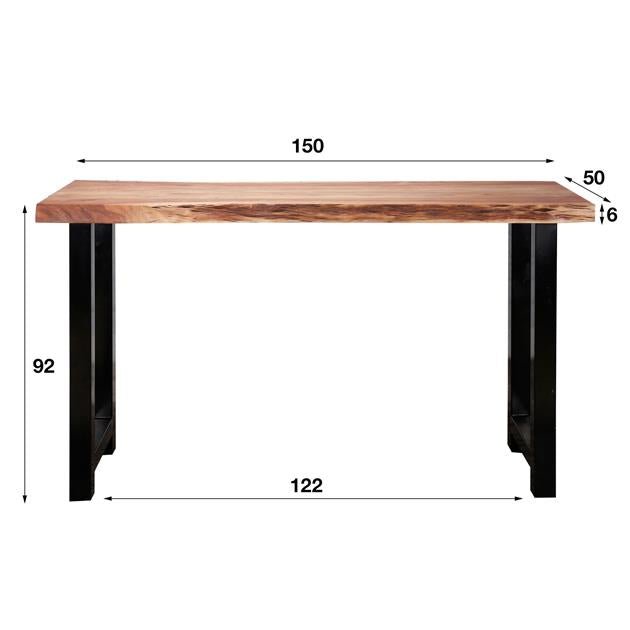 Bartafel Boomstam 150 cm - Industrieelinhuis.nl