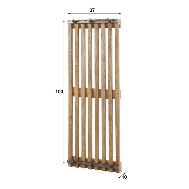 Kapstok Tweak hoog 2x3H