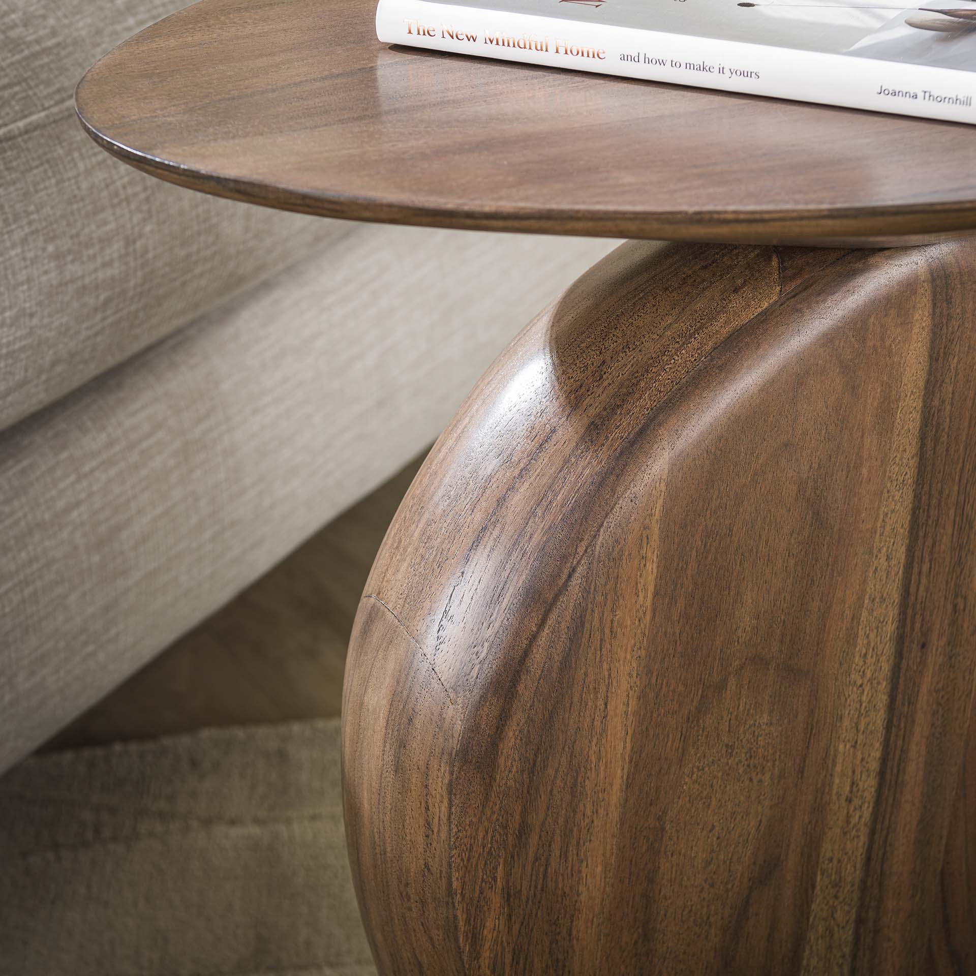 Bijzettafel Miro Walnoot - Industrieelinhuis.nl