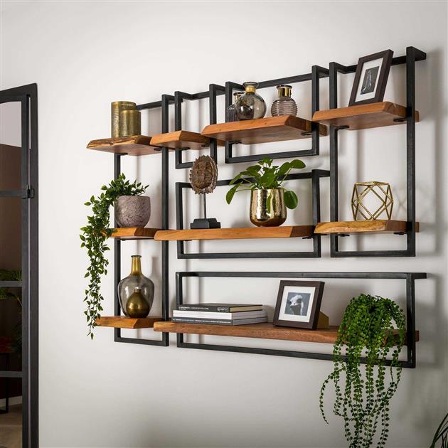 Wandplank Eddie 30x100 cm - Industrieelinhuis.nl