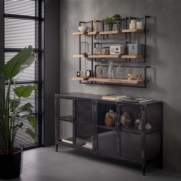 Wandplank Eddie 30x100 cm - Industrieelinhuis.nl