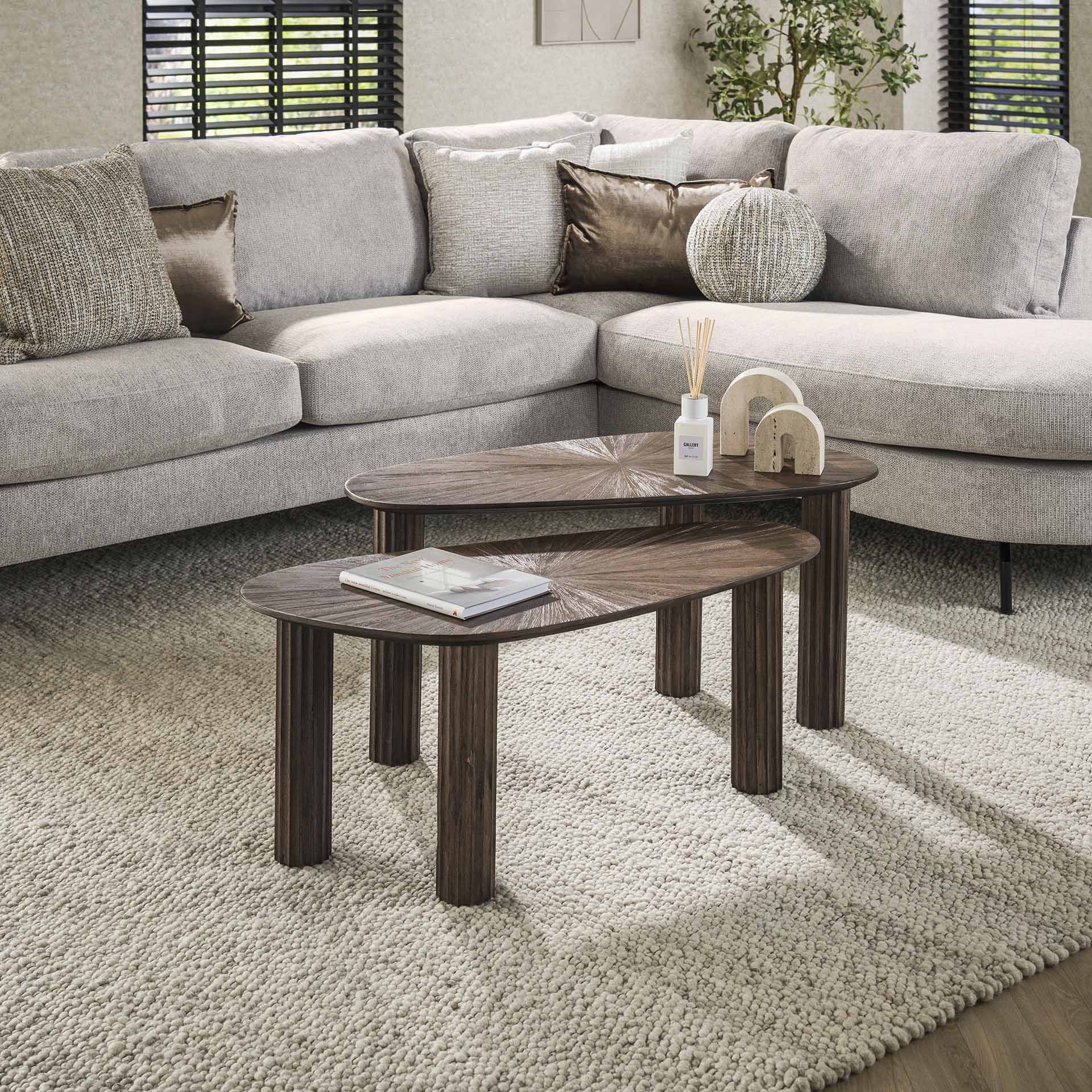 Organische salontafelset van 2 Mia L - Industrieelinhuis.nl