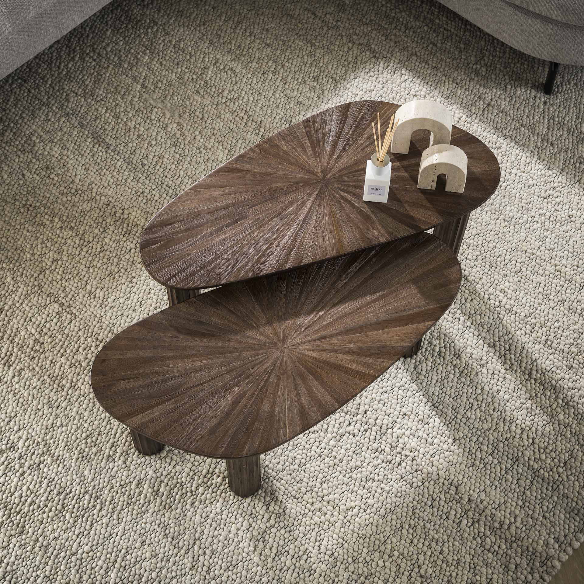 Organische salontafelset van 2 Mia L - Industrieelinhuis.nl