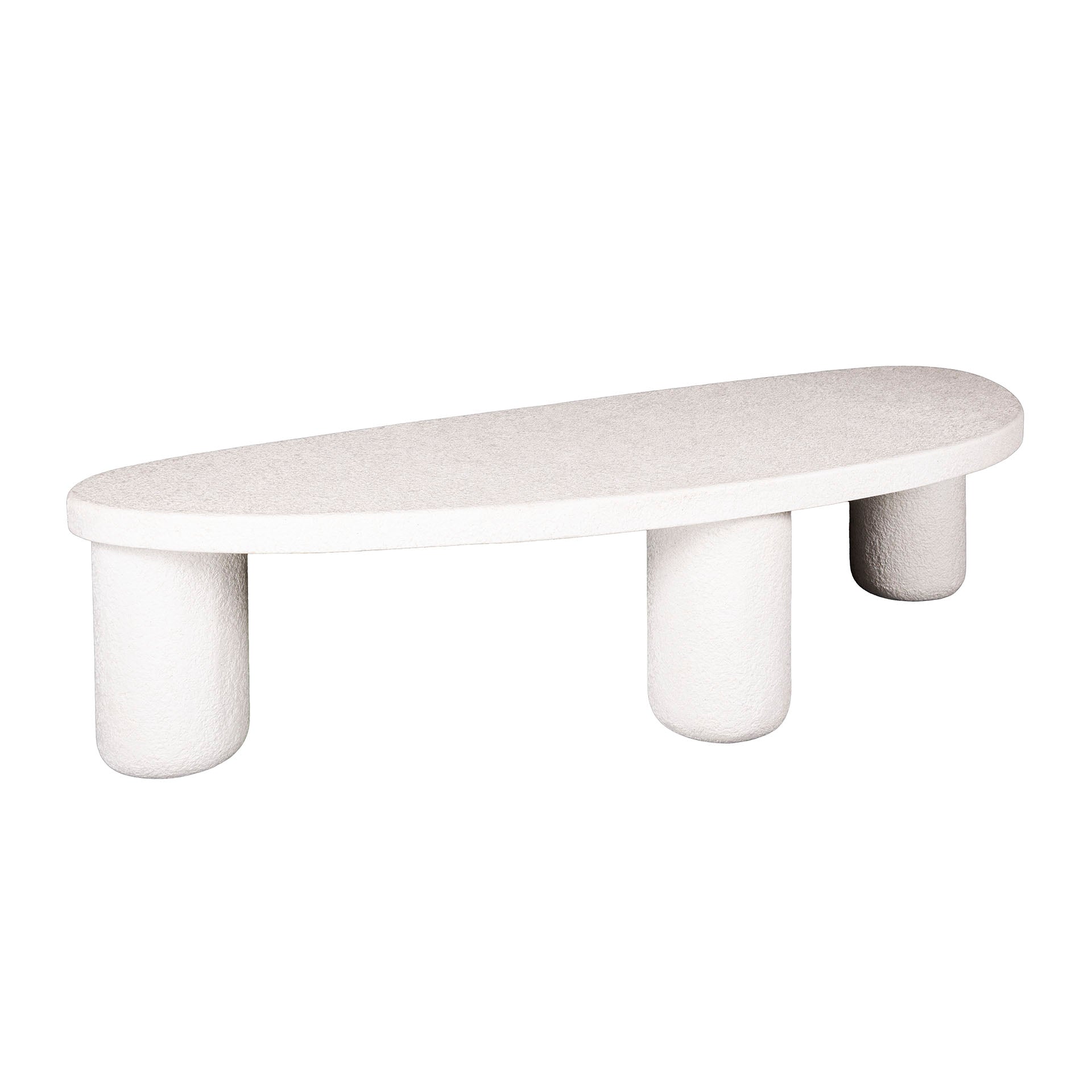 Salontafel Organisch Stone Wit