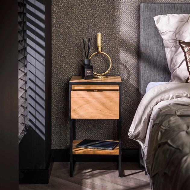 Nachtkastje Straight Wood XS 1L