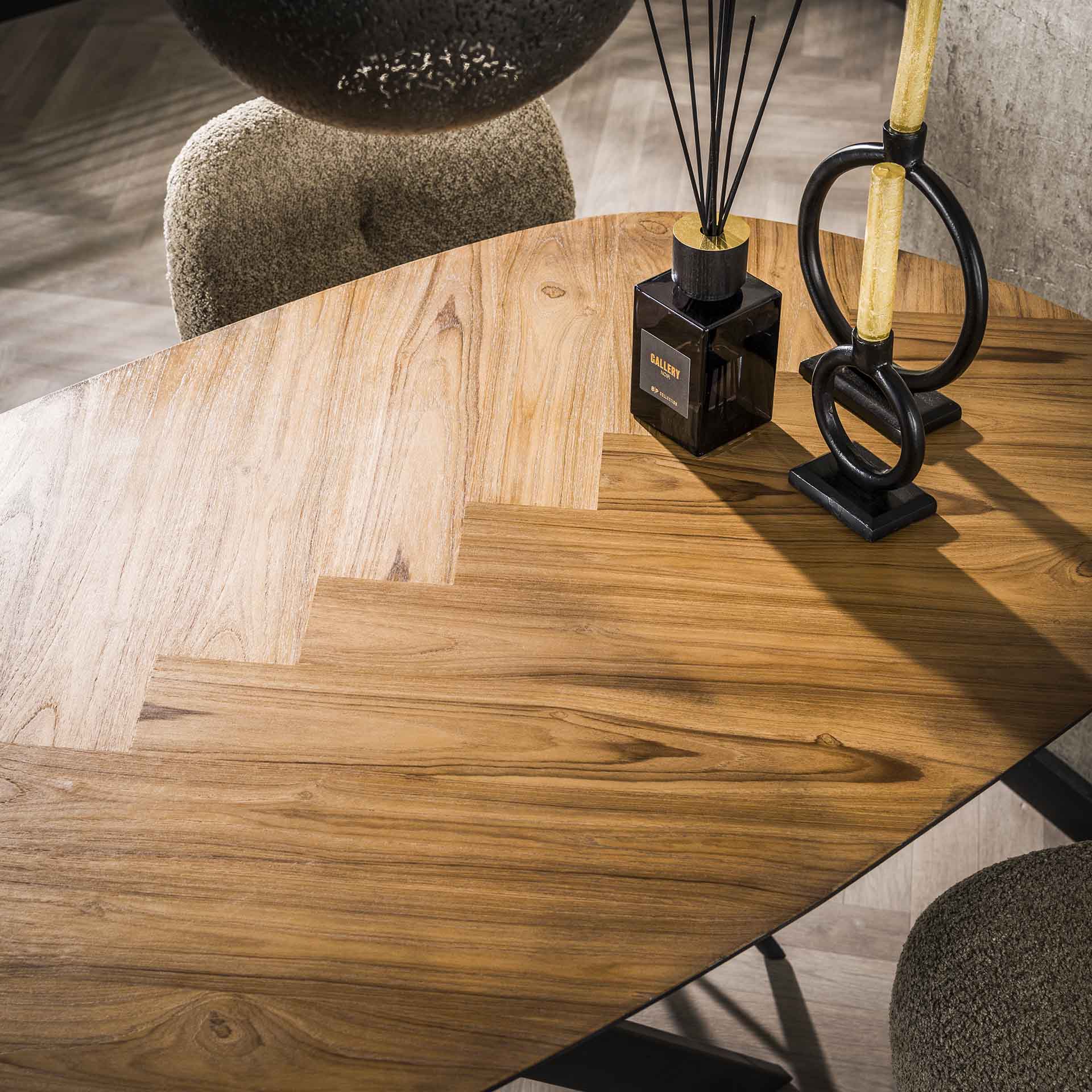 Bartafel Organisch Noah 140cm - Industrieelinhuis.nl