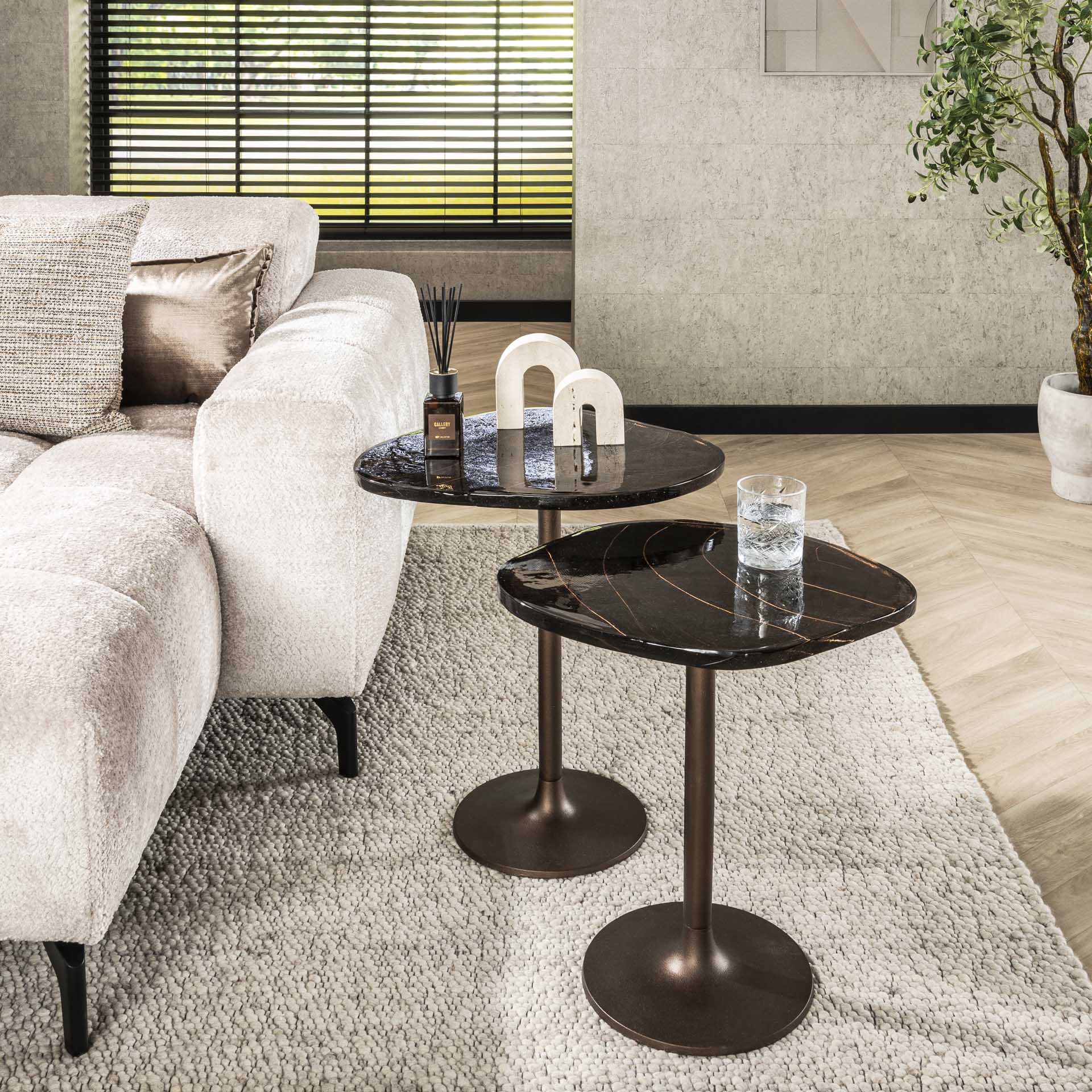 Bijzettafel Astra S Koper - Industrieelinhuis.nl