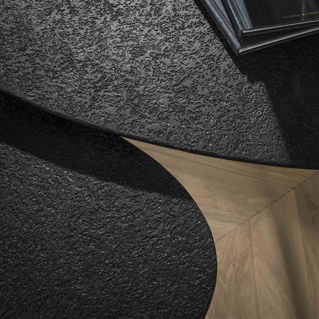 Salontafelset Driehoek Sol Metallic Zwart