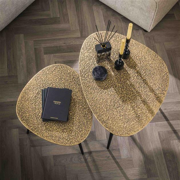 Salontafelset Driehoek Mira Goud