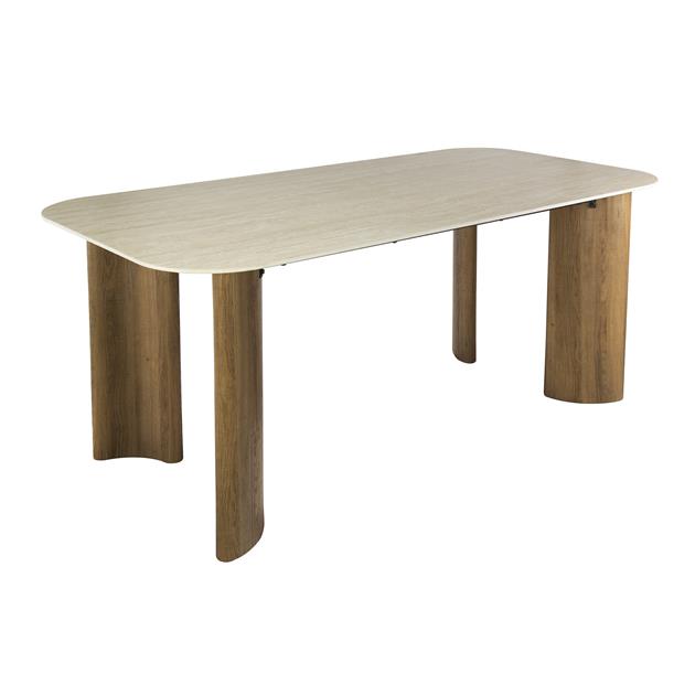 Eettafel Romano Curvo 180