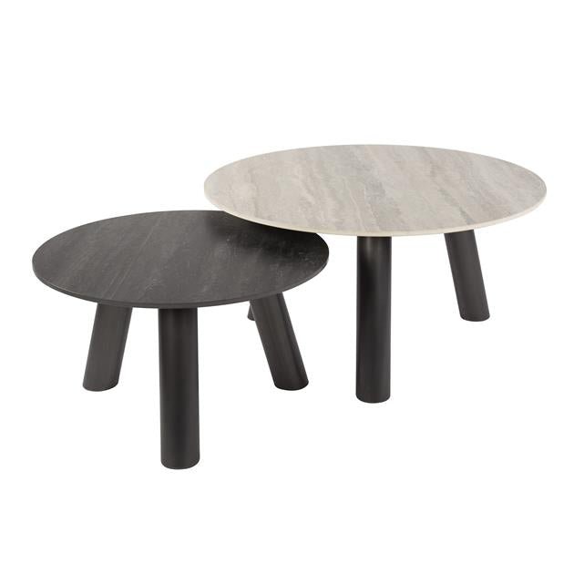 Salontafel Twin rond set/2