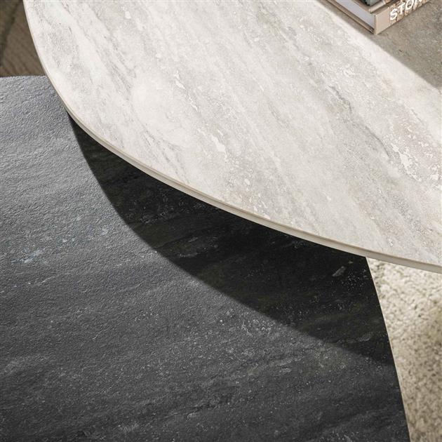 Salontafel Twin log set/2