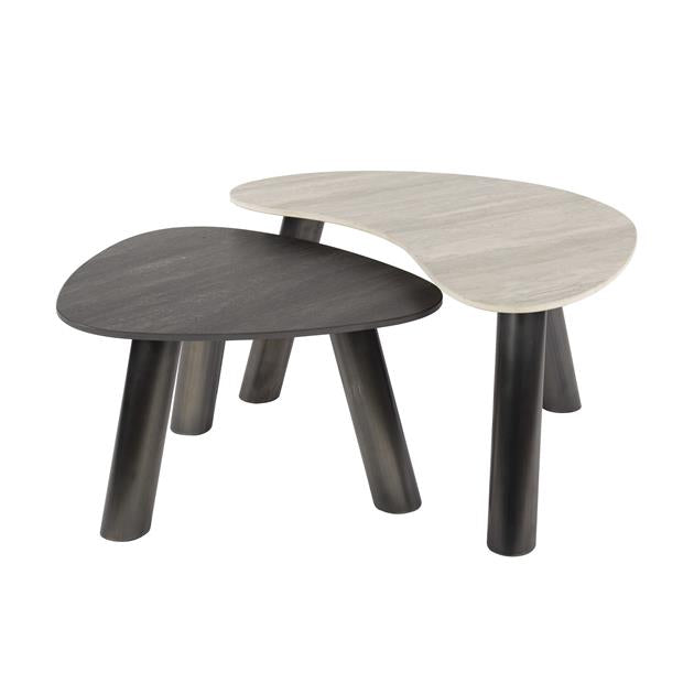 Salontafel Twin organisch set/2