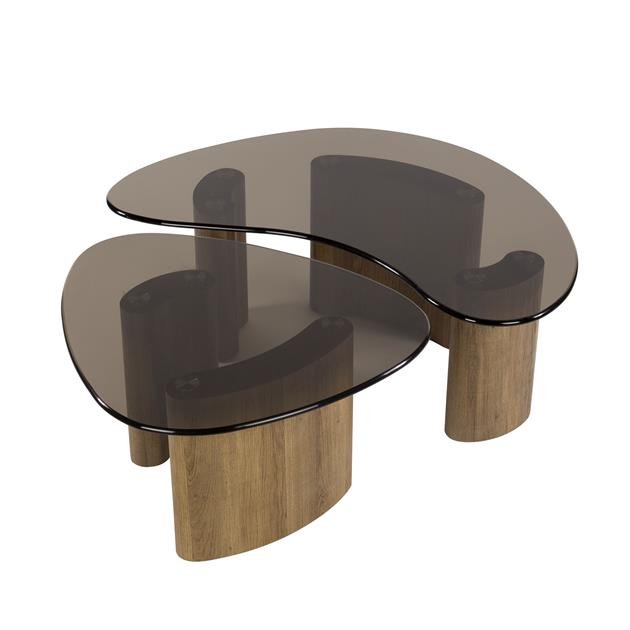 Salontafel Tinto organisch set/2