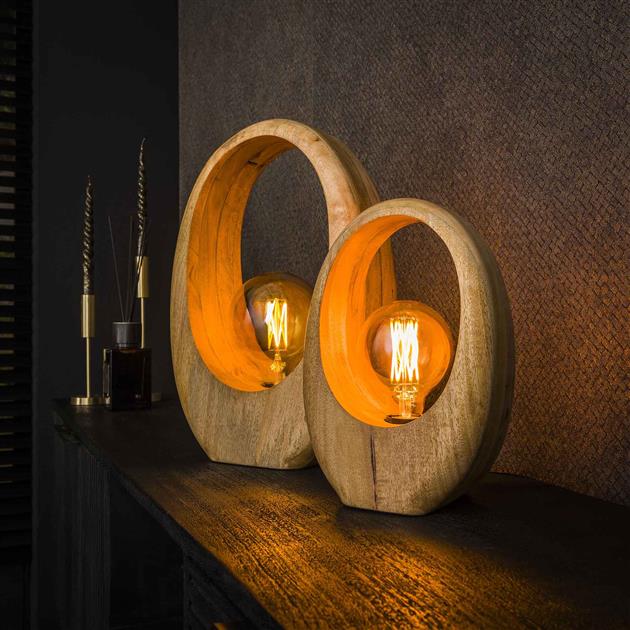 Tafellamp Arch Wood 1L