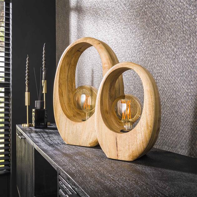 Tafellamp Arch Wood 1L