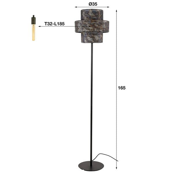 Vloerlamp Lantern 1L