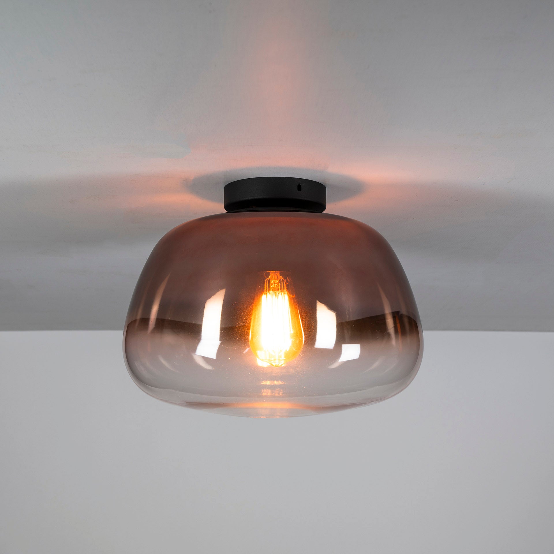 Plafondlamp Pulse Shaded Koper - Industrieelinhuis.nl