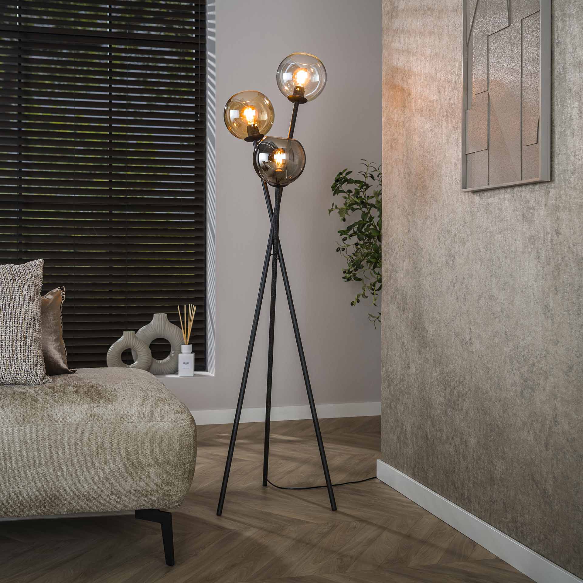 Vloerlamp Globe
