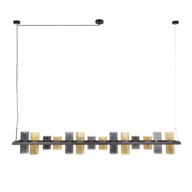 Hanglamp Cylinder Glass 14L