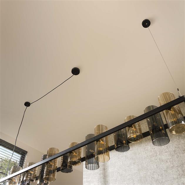 Hanglamp Cylinder Glass 14L
