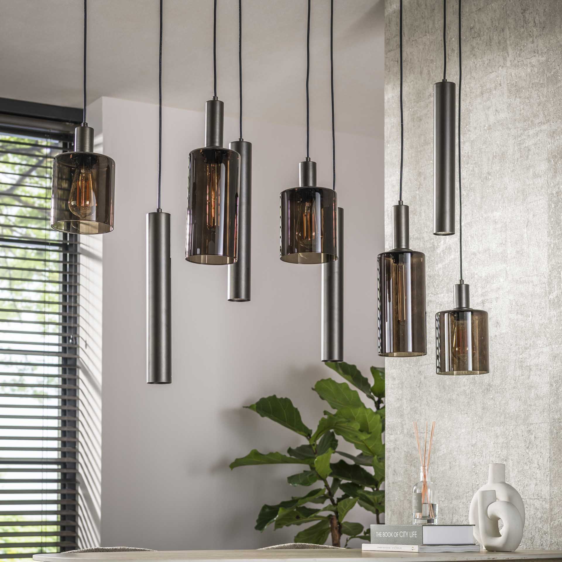 Hanglamp Sepiora Bruin - Industrieelinhuis.nl