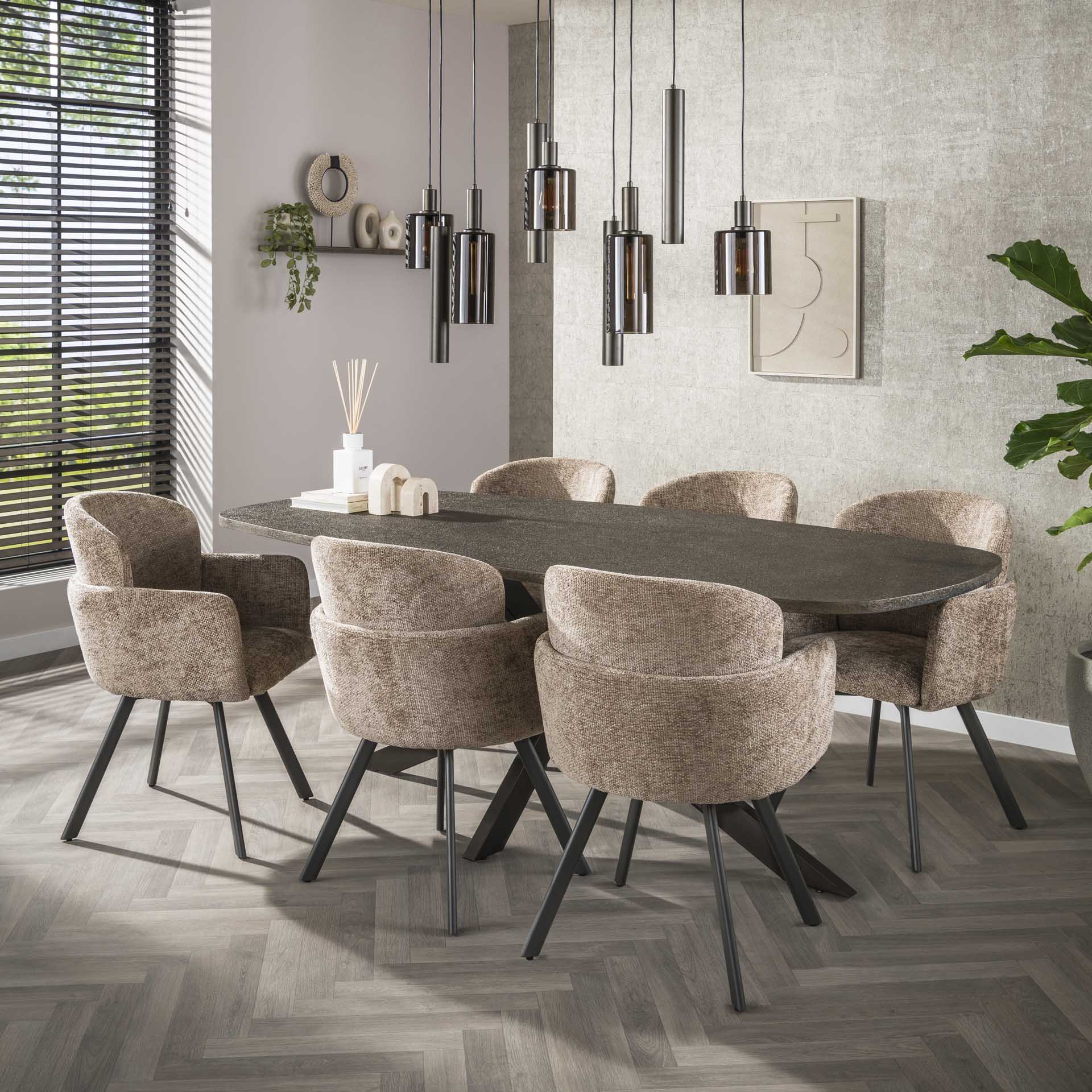 Hanglamp Sepiora Bruin