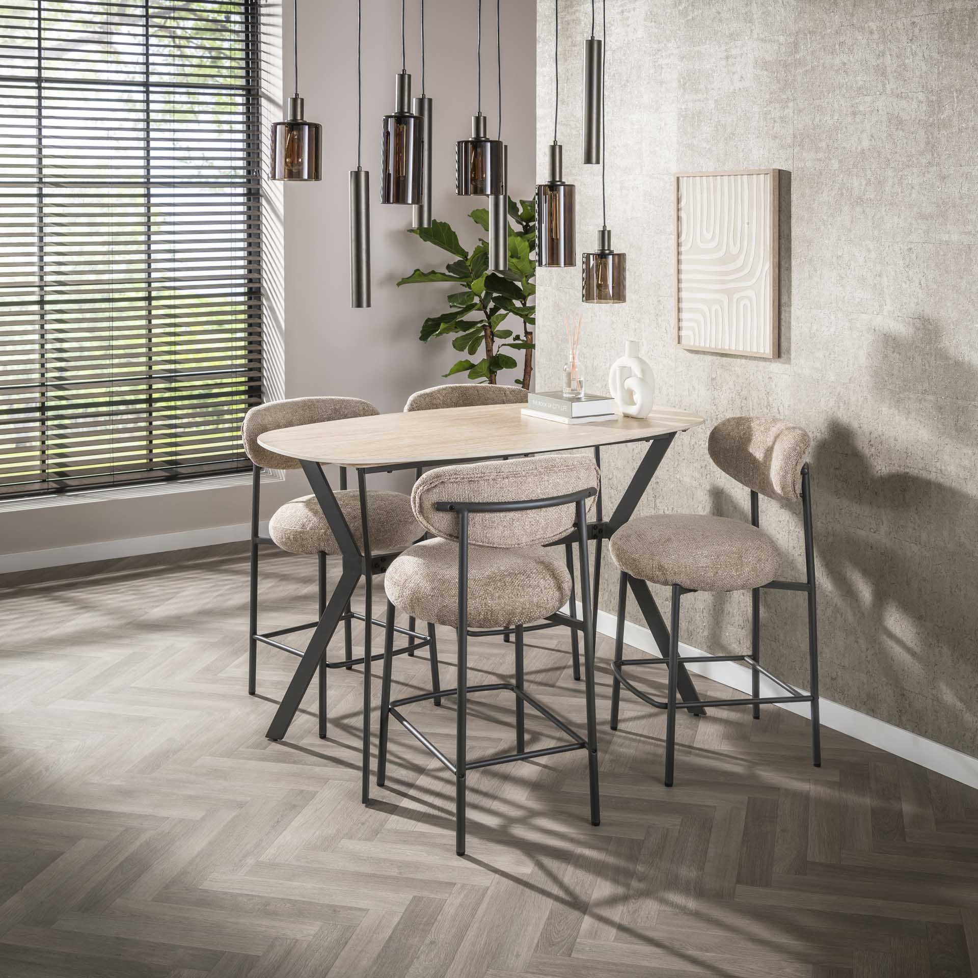 Hanglamp Sepiora Bruin